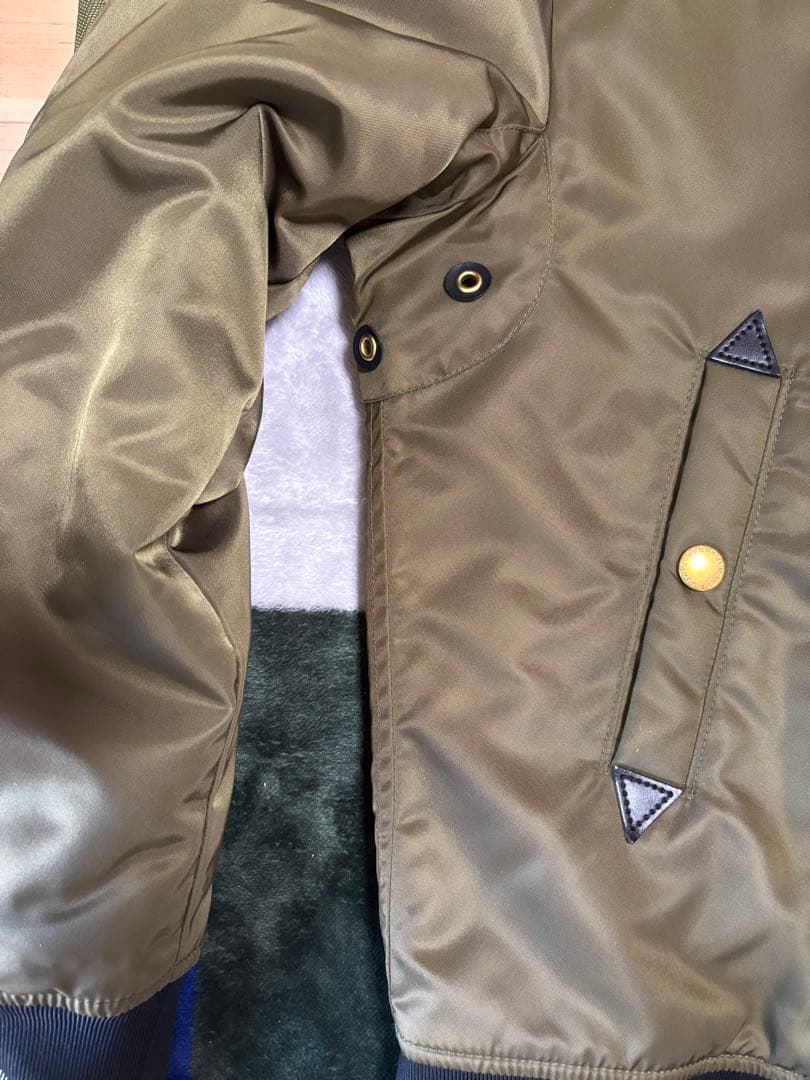 DSQUARED2MA-1スタイルジャケット オリーブ色