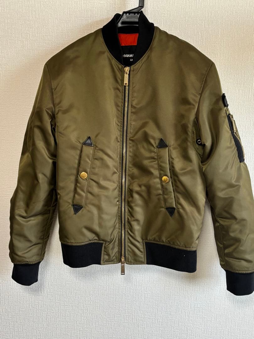 DSQUARED2MA-1スタイルジャケット オリーブ色