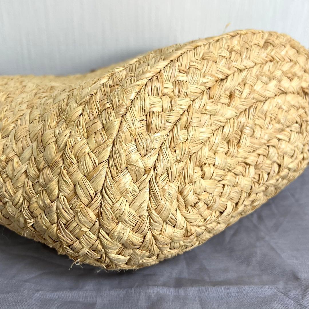 【良品】ヘレンカミンスキー Marhianna S ラフィア トートバッグ