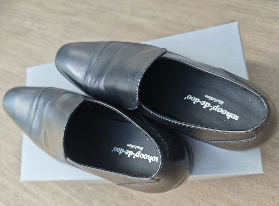 【テリ王さま専用】（1回のみ使用）【栃木レザー】黒革靴