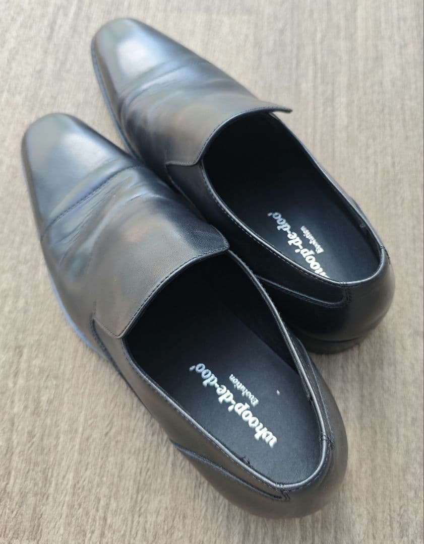 【テリ王さま専用】（1回のみ使用）【栃木レザー】黒革靴