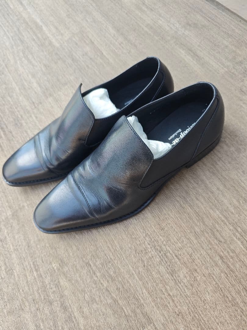 【テリ王さま専用】（1回のみ使用）【栃木レザー】黒革靴