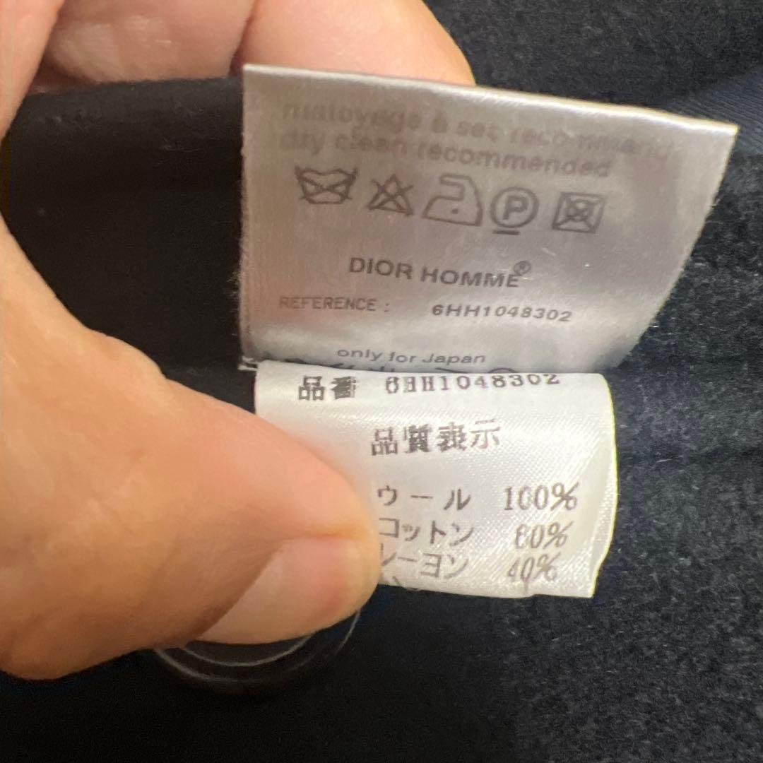 z*7様 DIOR HOMME 06AWモデルエディ期　Pコート