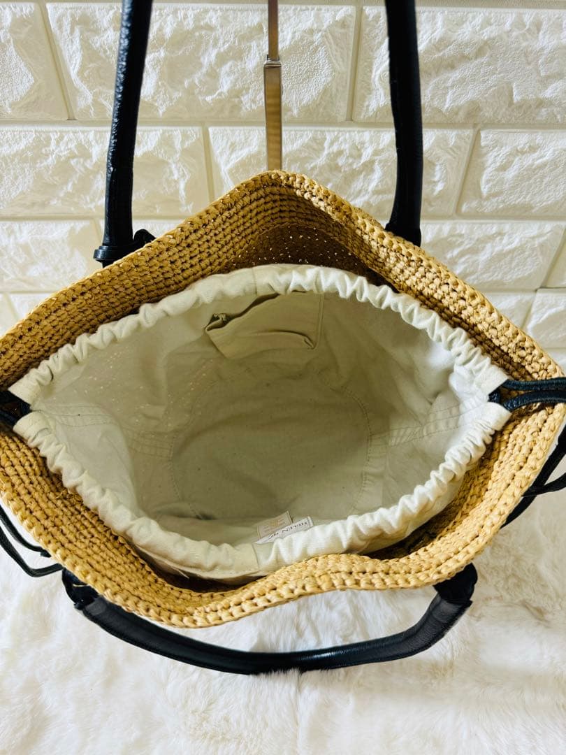 HELEN KAMINSKI ヘレンカミンスキー ラフィアバッグ