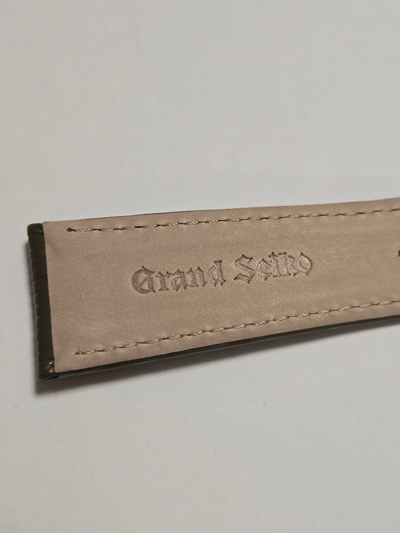 (非売品)【グランドセイコー】メンズサイズ レザーベルト(かん幅22㎜)