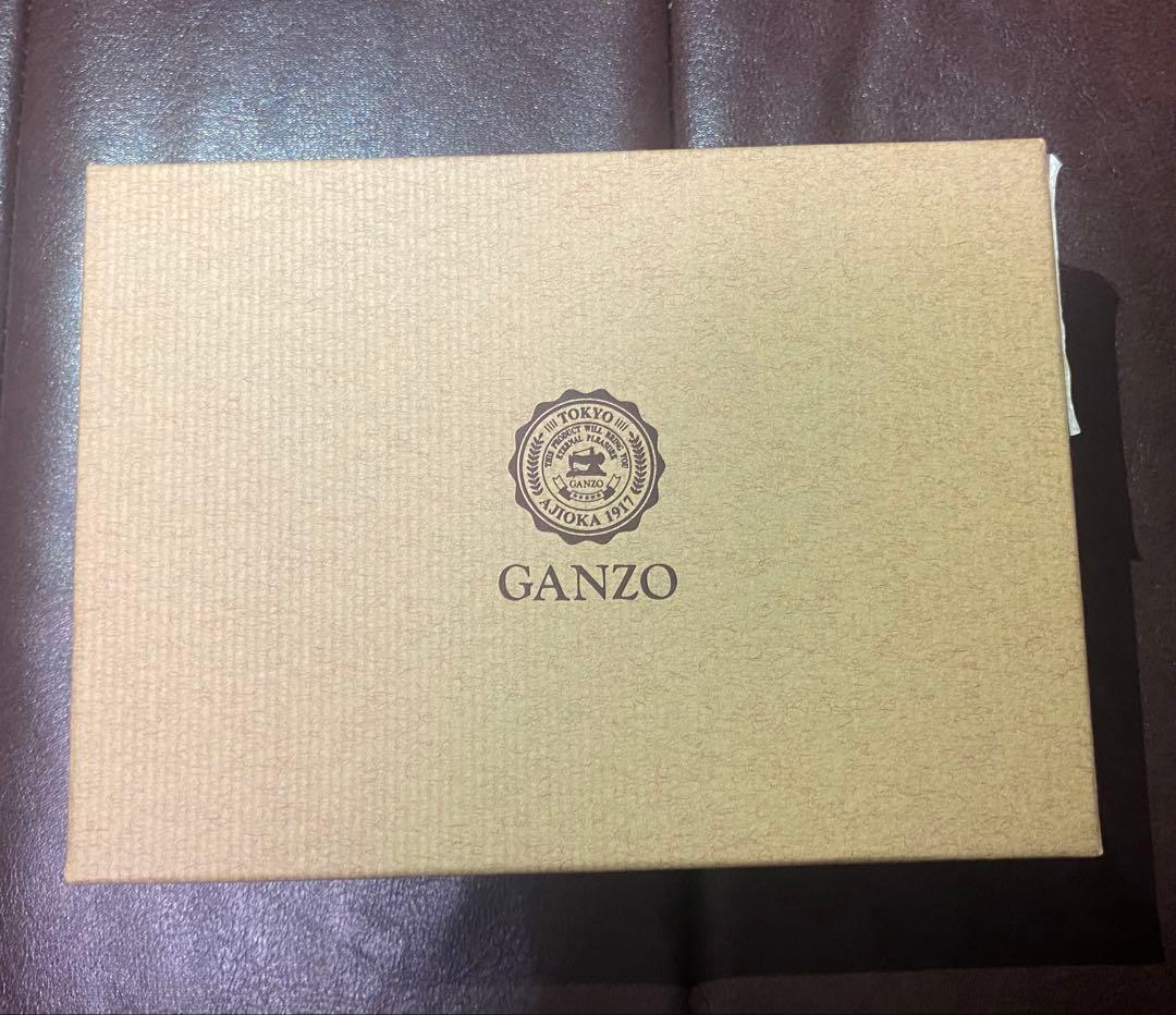 い*ち様 GANZO 二つ折り財布 シェルコードバン2 ナチュラル