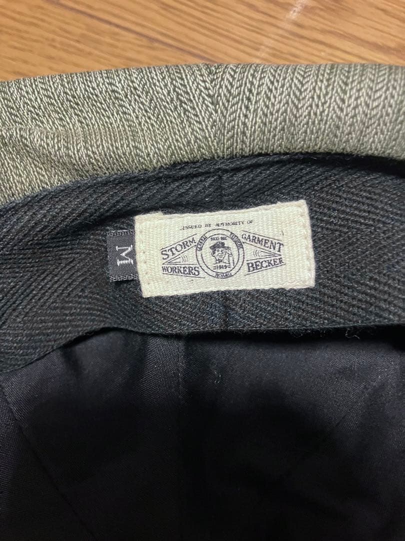 【STORMBECKR】【希少】レザーキャスベレー