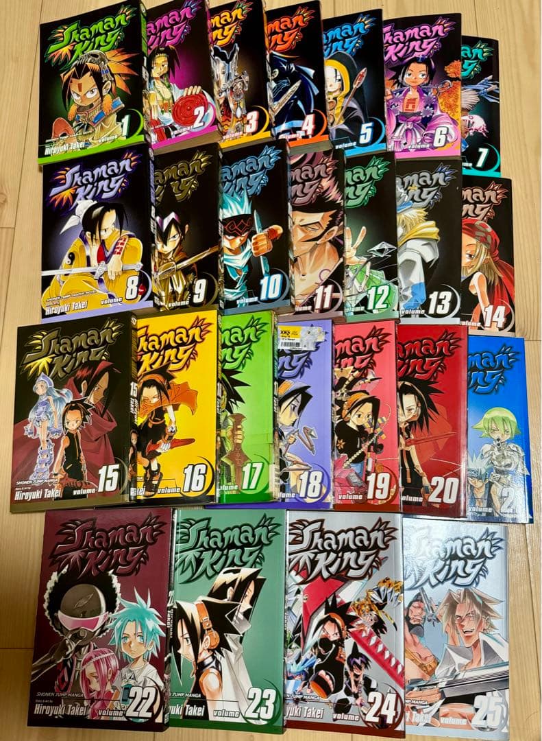 シャーマンキング　英語版　漫画　English Manga