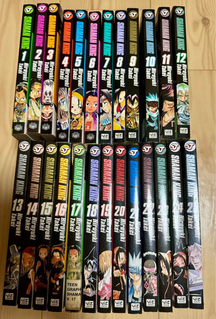 シャーマンキング　英語版　漫画　English Manga