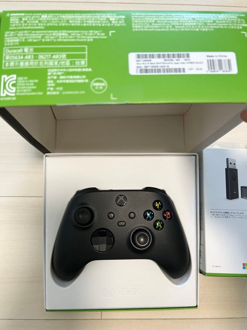 X-BOX ワイヤレスコントローラー 充電式バッテリー＆アダプターセット