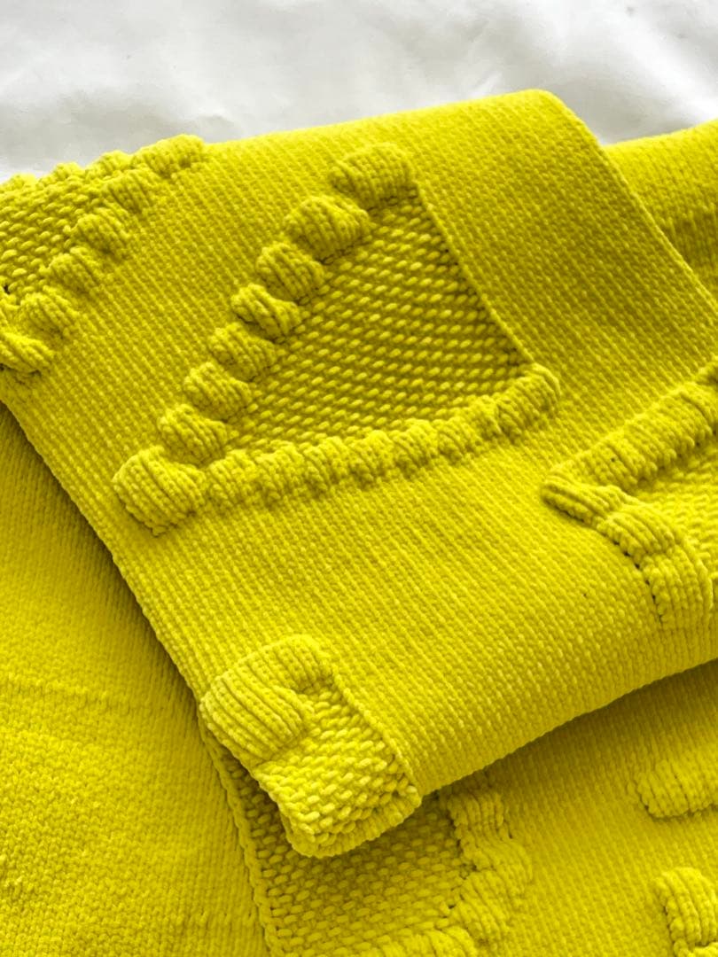 Bottega Veneta マフラー ボッテガ イエロー グリーン ストール