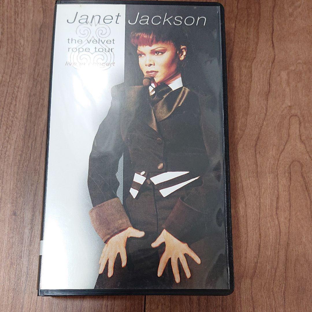 ジャネット・ジャクソン ベルベット・ロープ・ツアー・ライブ完全版 VHS