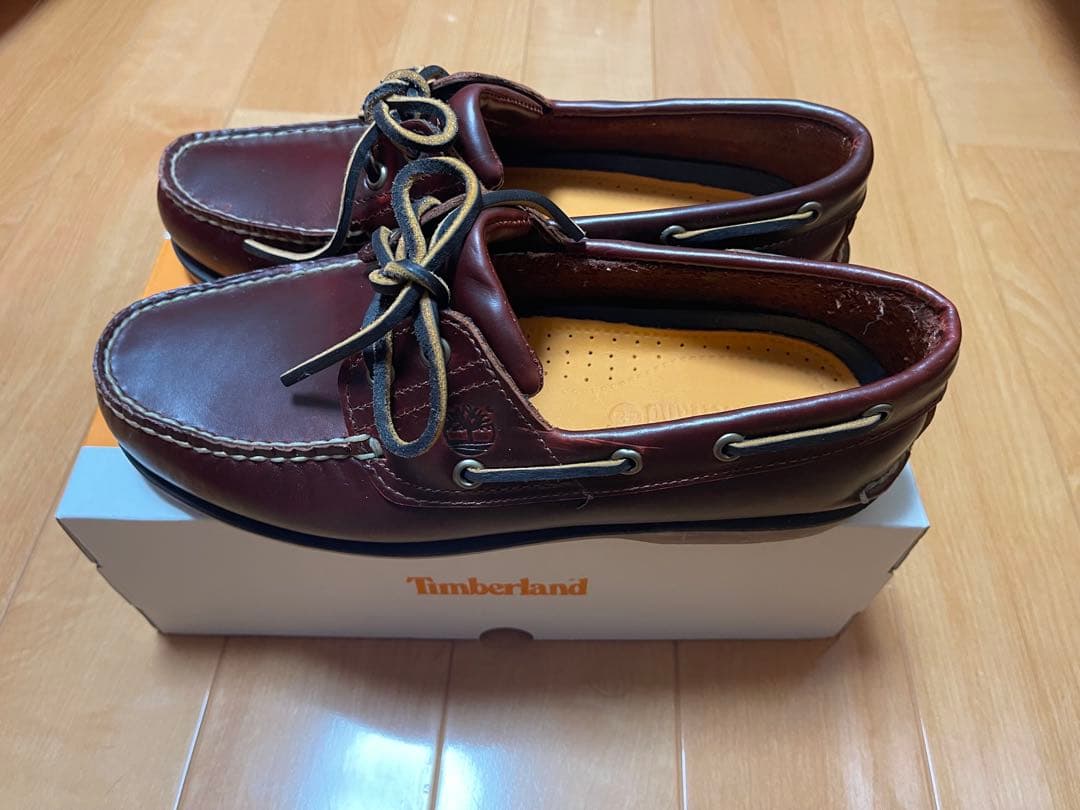 Timberland 3eye（スリーアイ）クラシックボートシューズ 8.5