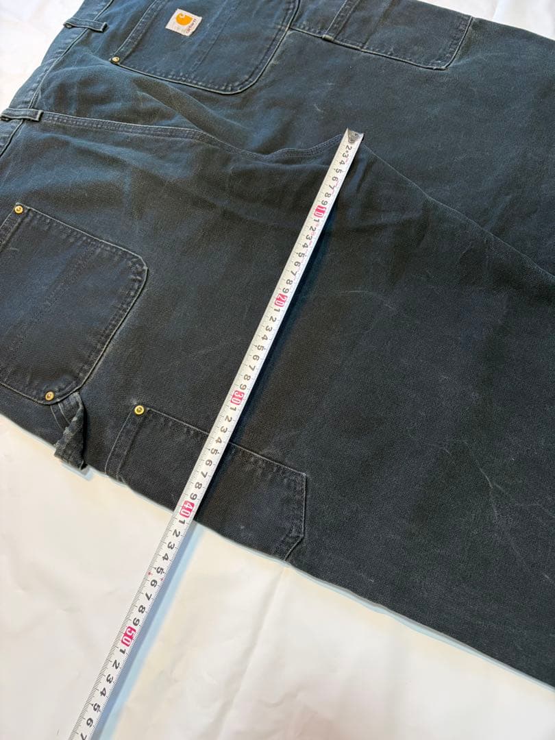 [W54cm] Carhartt - b01 ダブルニー BLK ビックサイズ￼