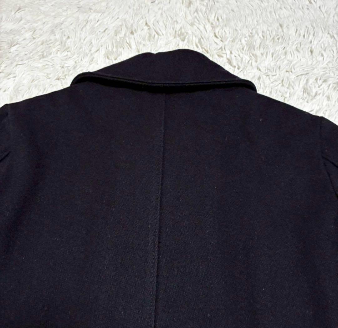 状態最高/3XL位　schott Pコート キルティング　ヴィンテージ　黒　46