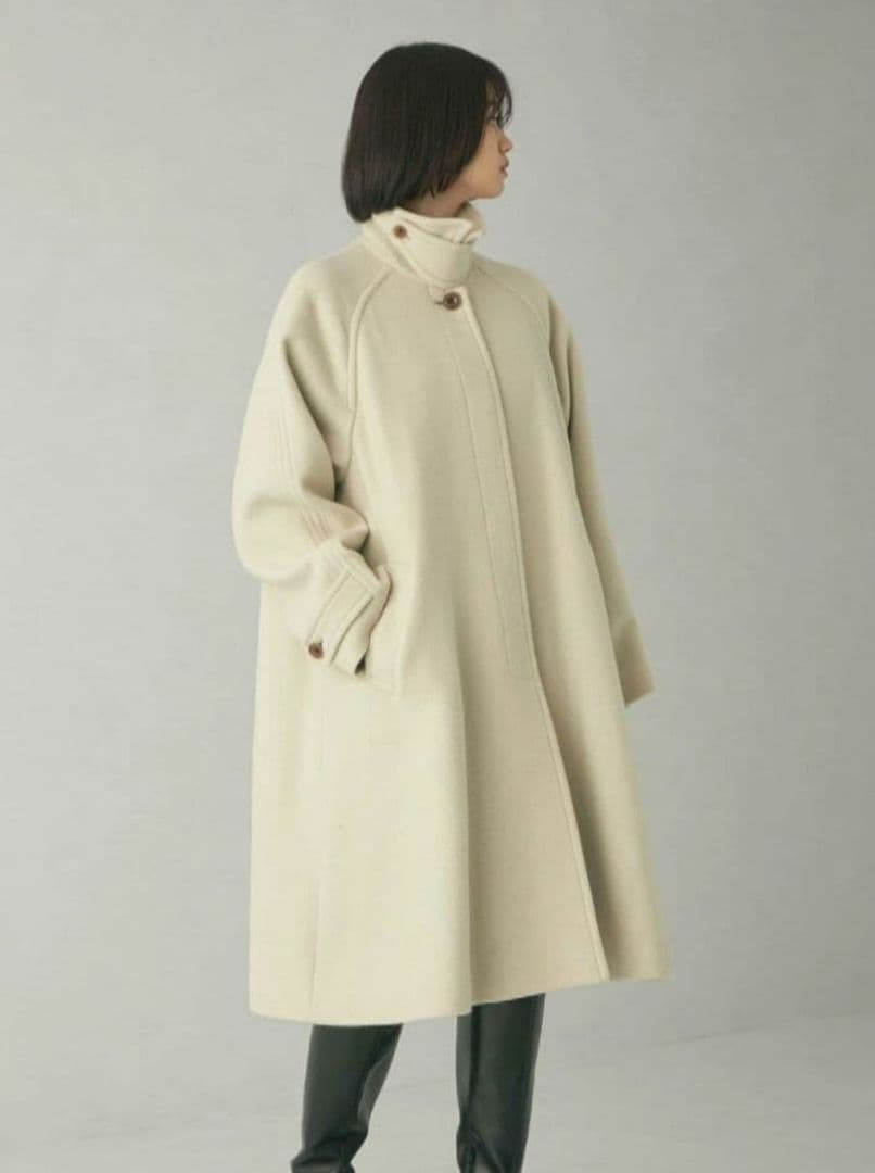 新品 24AW EM テント フレアコート