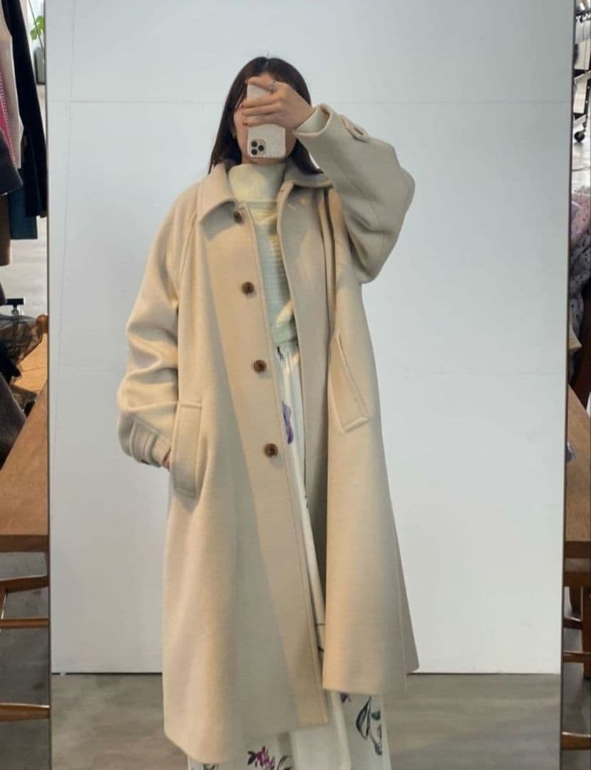 新品 24AW EM テント フレアコート