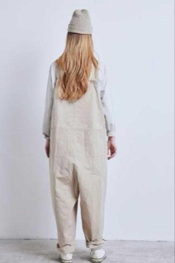 (g)グラム ヴィンテージコットン サロペット ワイド 通年素材