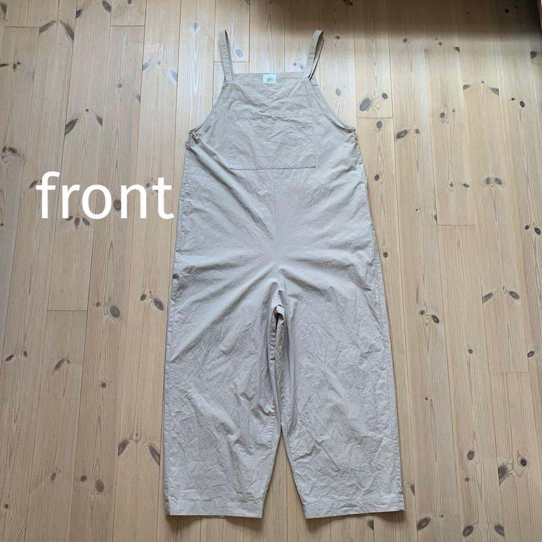 (g)グラム ヴィンテージコットン サロペット ワイド 通年素材