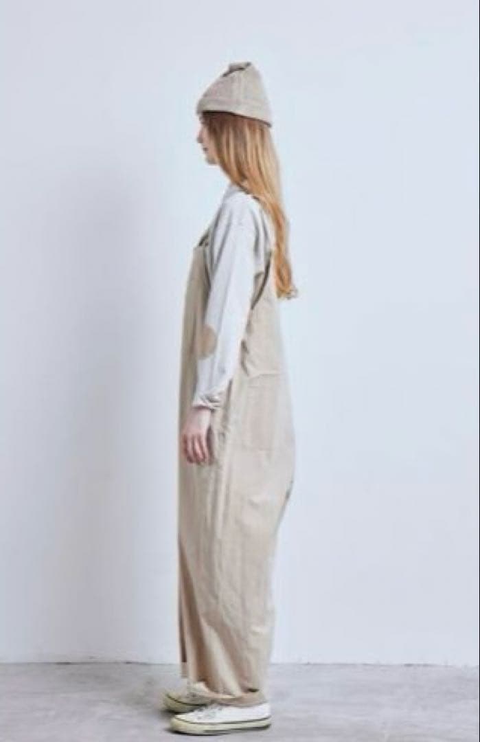 (g)グラム ヴィンテージコットン サロペット ワイド 通年素材