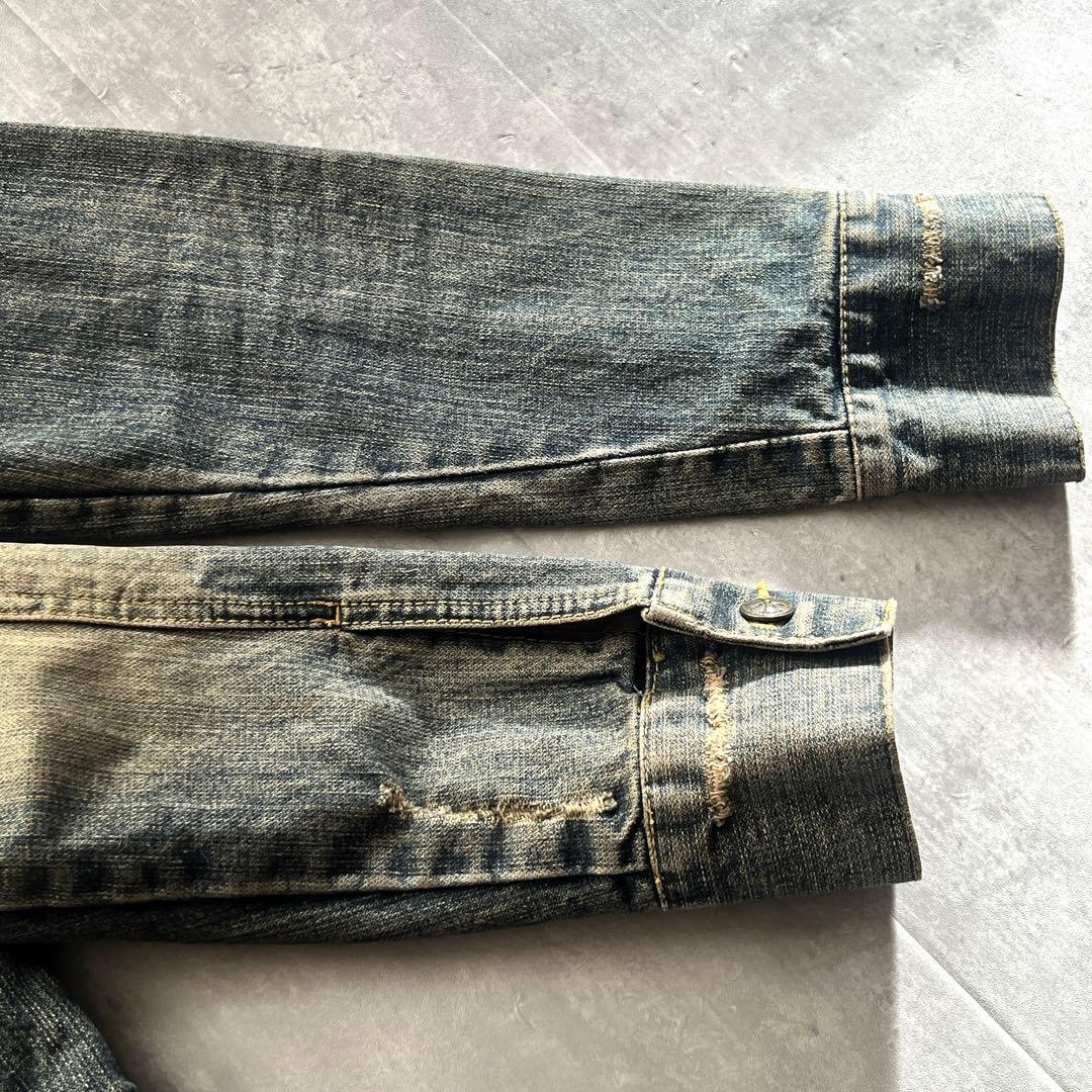 ジャケット・アウター grunge gimmick denim fade jacket Y2K 00s