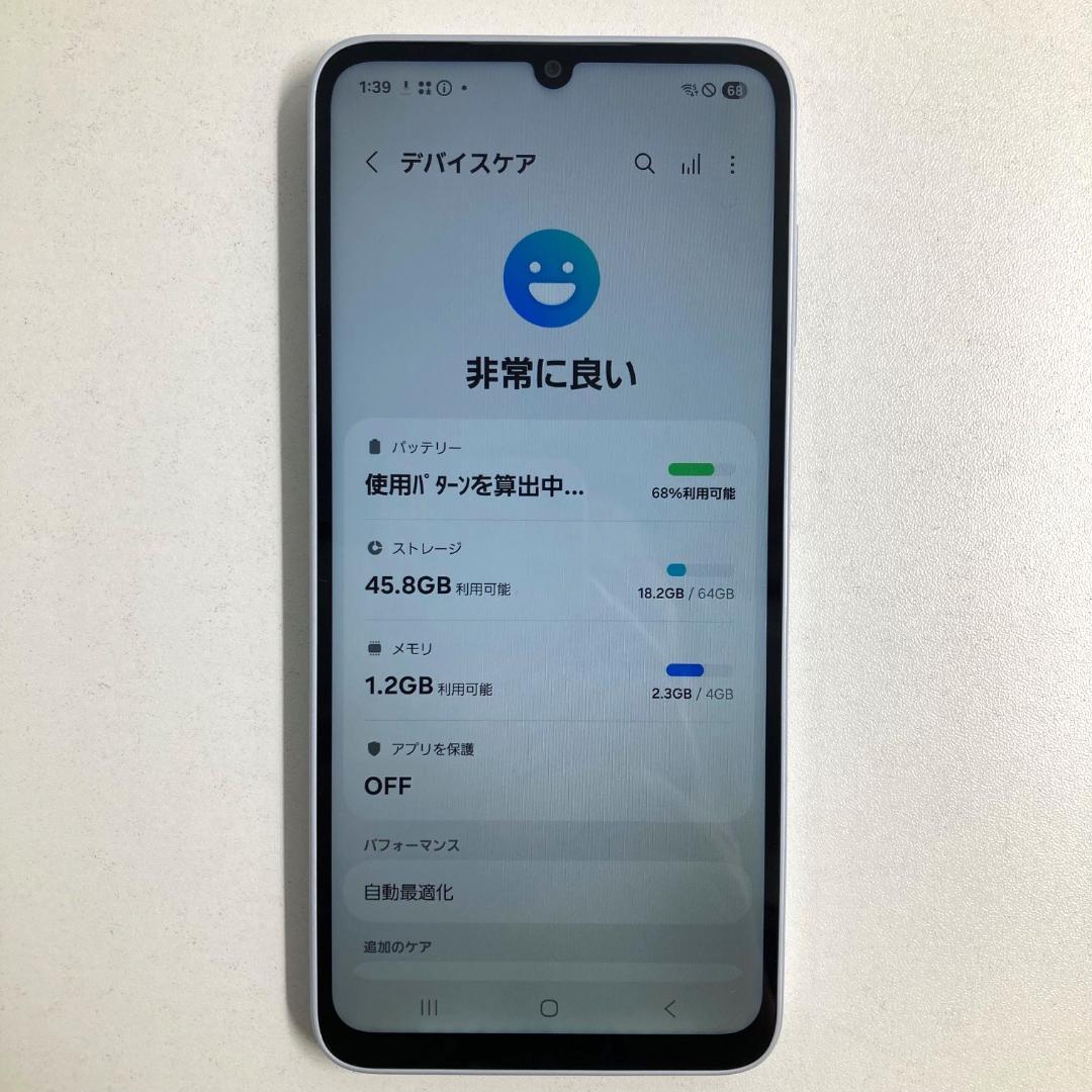 美品　Samsung サムスン　Galaxy A25 5G　SC-53F