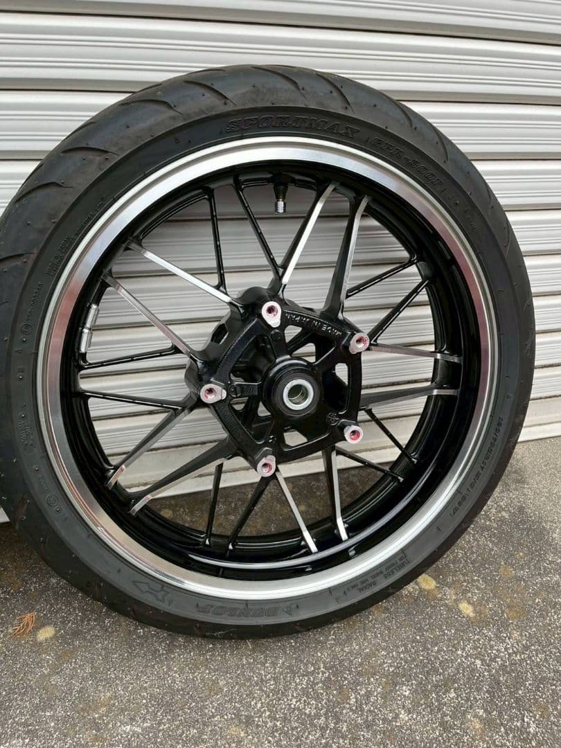 Z900RS　純正タイヤホイール前後セット　CR-1コート施工