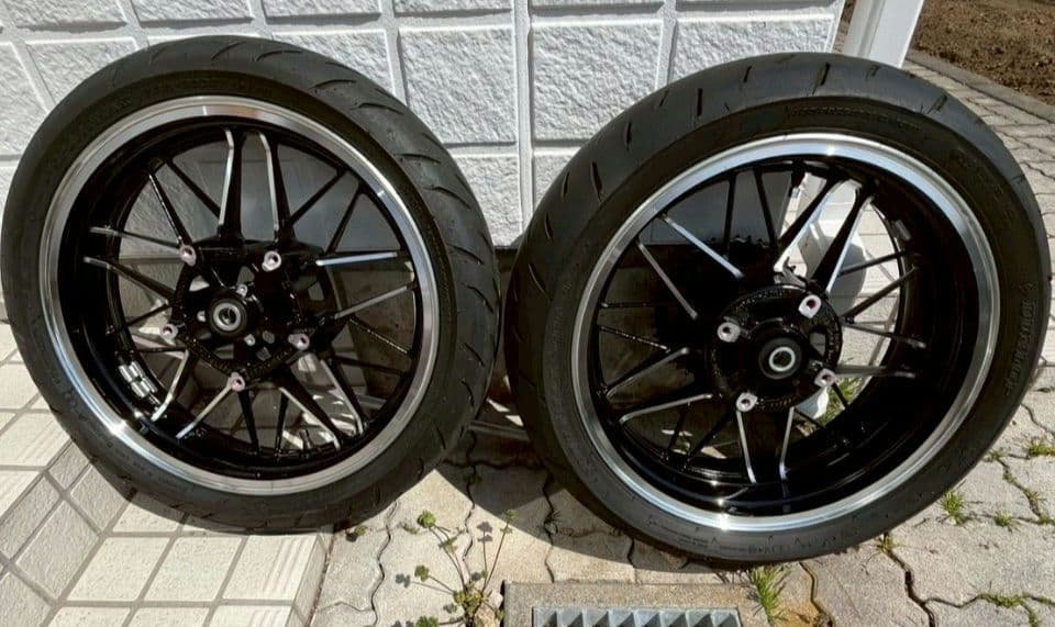 Z900RS　純正タイヤホイール前後セット　CR-1コート施工