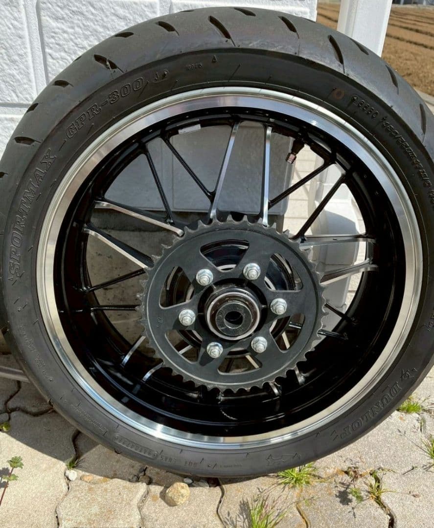 Z900RS　純正タイヤホイール前後セット　CR-1コート施工