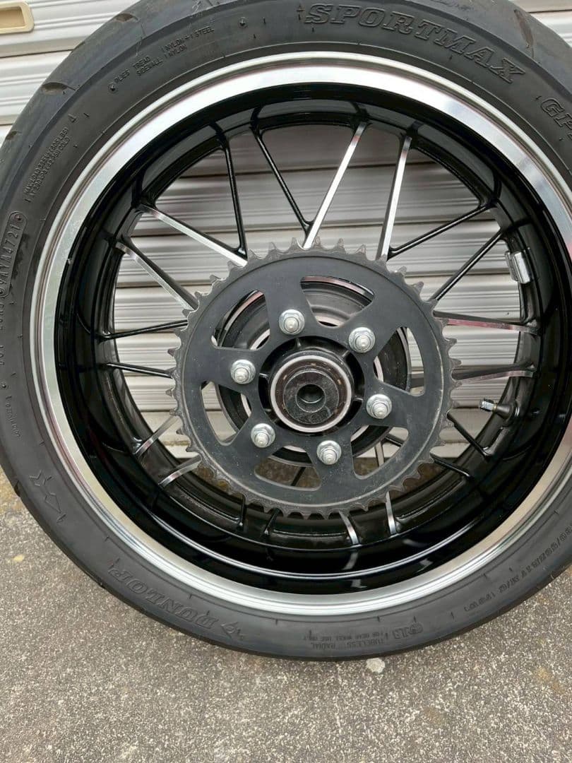 Z900RS　純正タイヤホイール前後セット　CR-1コート施工