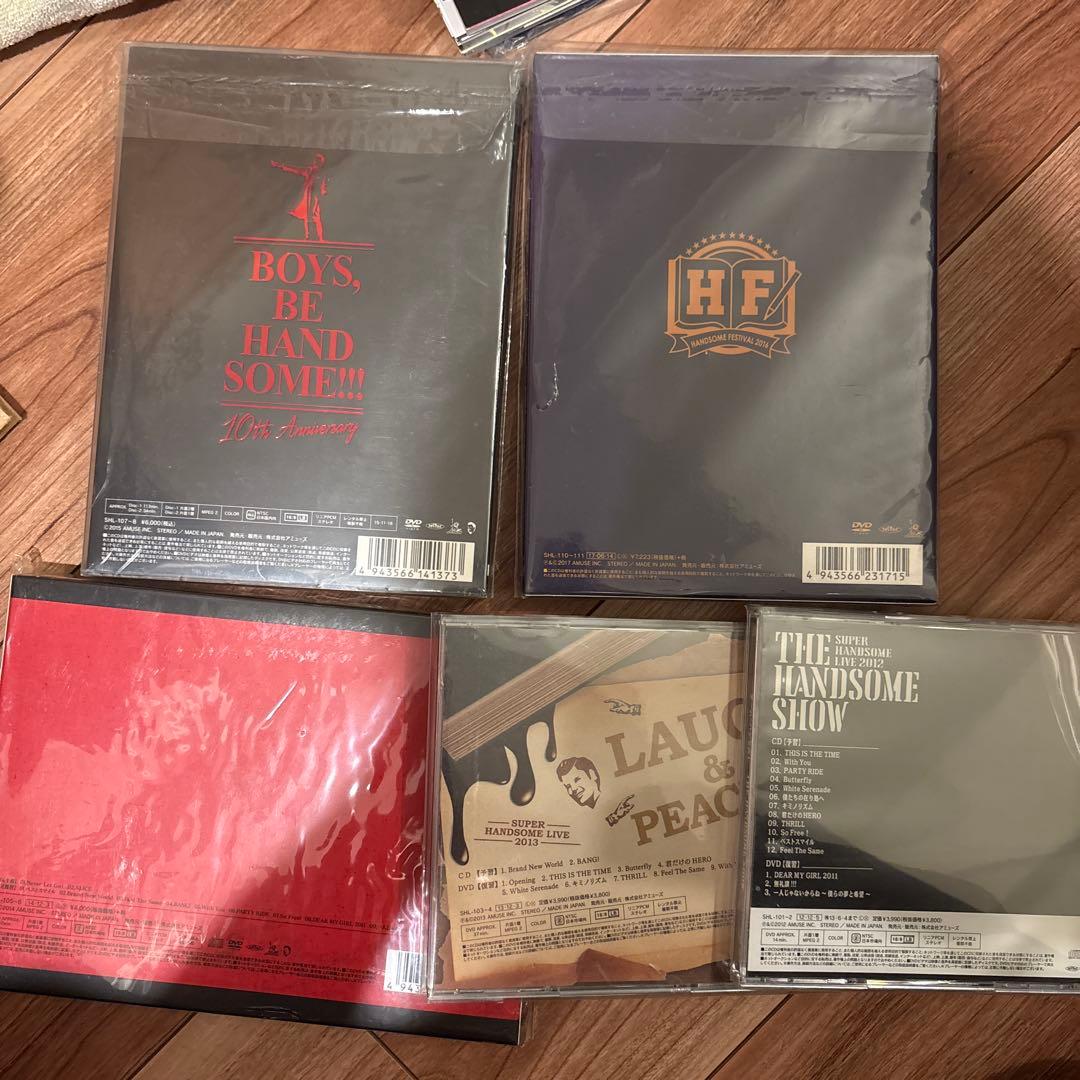 HANDSOMELIVE ハンサムライブ　DVD・CDセット