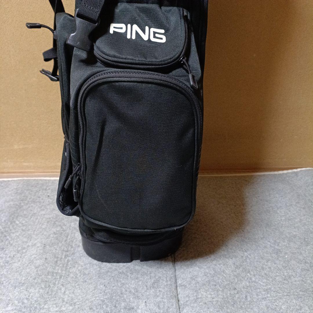 PING 4 SERIES スタンドバッグ ブラック