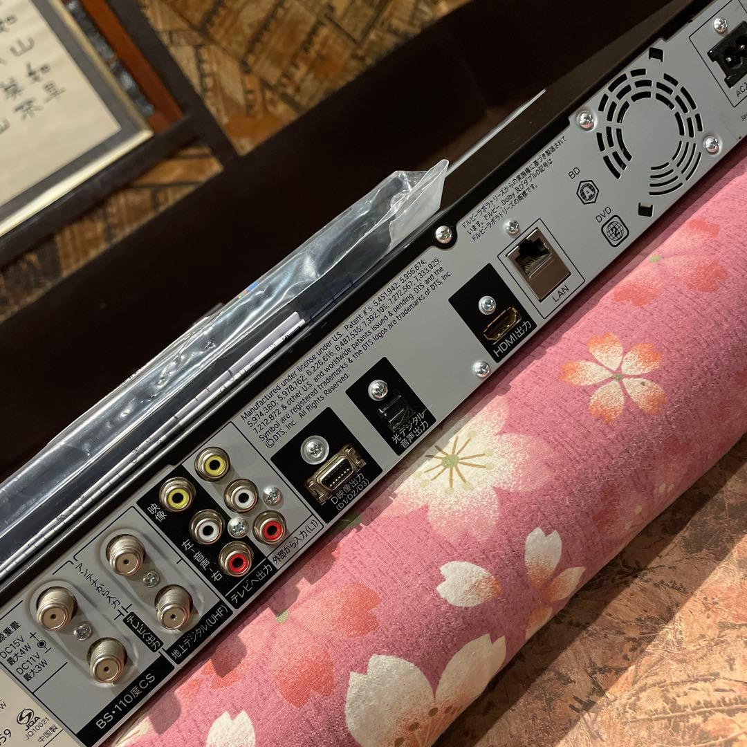 シャープAQUOS BD-S520 12倍録 新品リモコン等付フル装備！感動品！