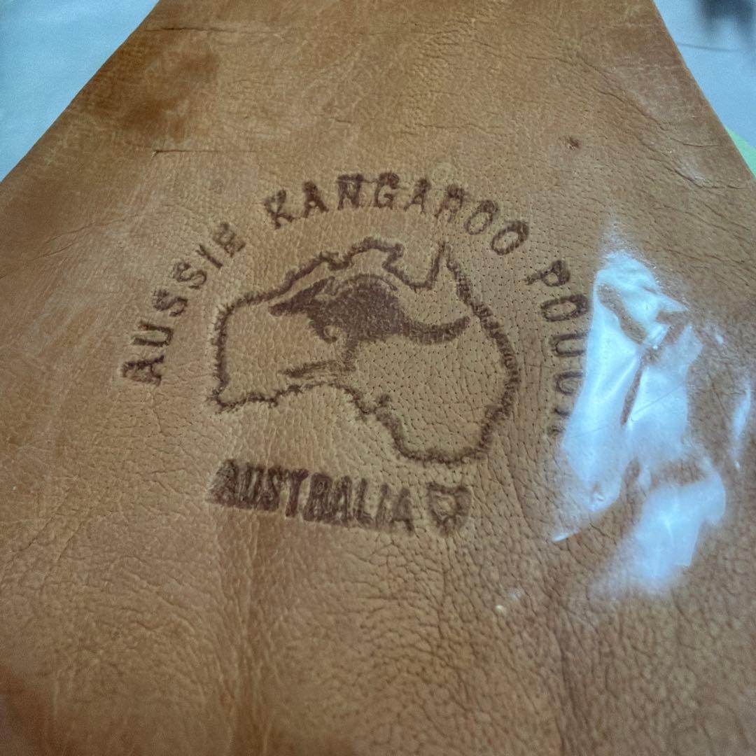 【新品未開封】カンガルー金玉袋（幸袋）ラッキーポーチ オーストラリア　L 財布