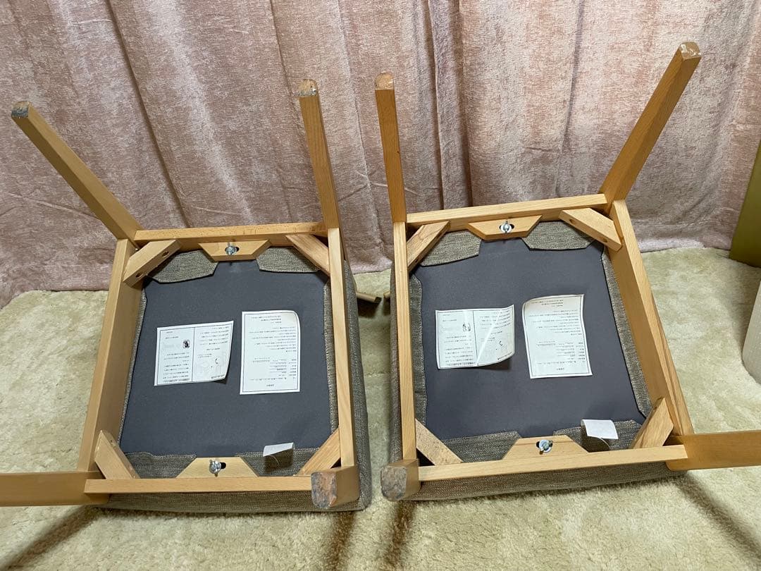 美品　ニトリ　Dコレクション　c-49 ダイニングチェア　2脚