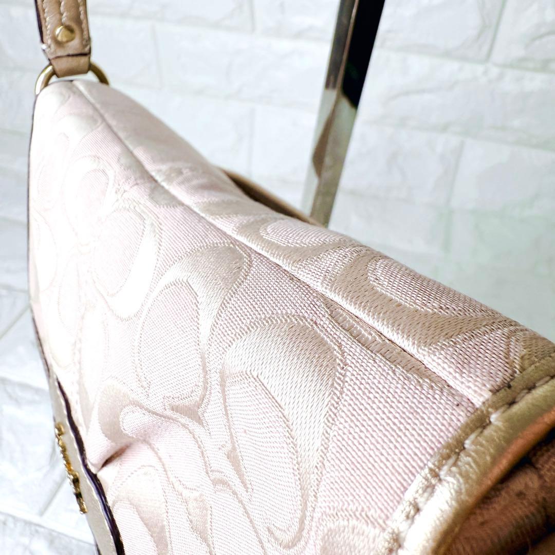 未使用✨COACH ワンショルダーバッグ アクセサリーポーチ シグネチャー