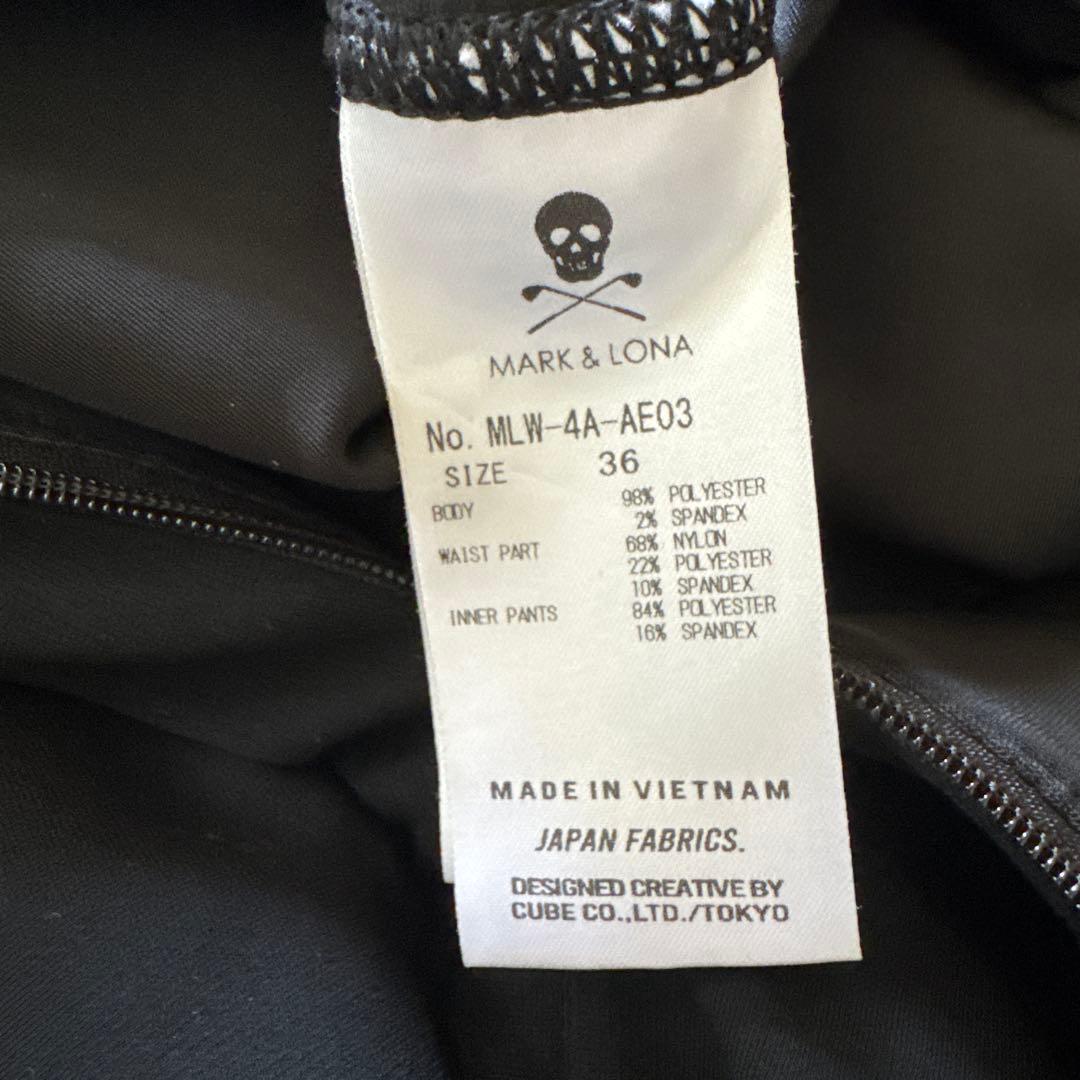 MARK & LONA レディース ゴルフスカート 黒36