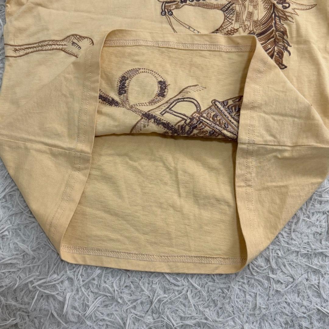 16572✨クリスチャンディオール ガリアーノ期 Tシャツ 刺繍 オブリーク 馬