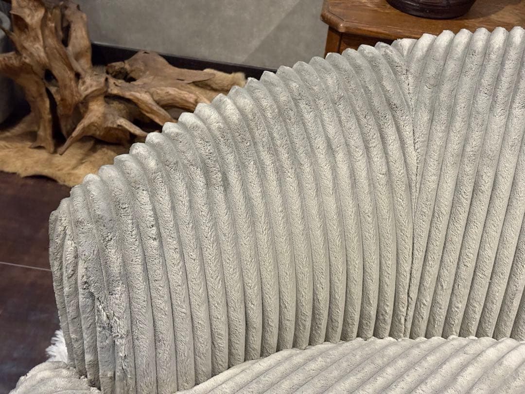 Ashley アシュリー 2人掛けソファ　コーデュロイ調ソファ　アメリカ