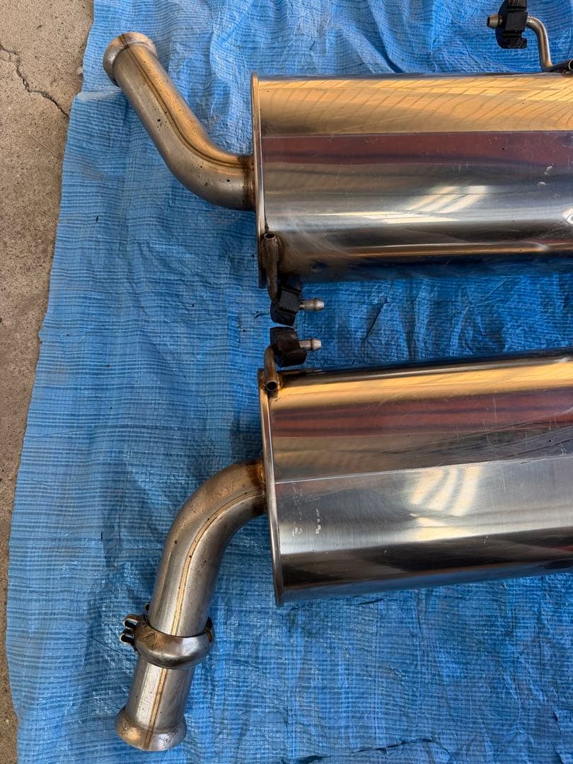 ステンレス製 ダブル出しマフラー
