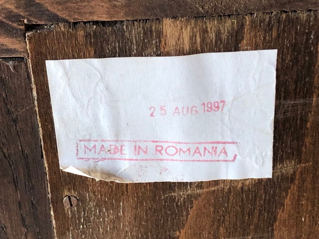 アンティーク家具 チェスト タンス 猫脚 ルーマニア製 1997年製