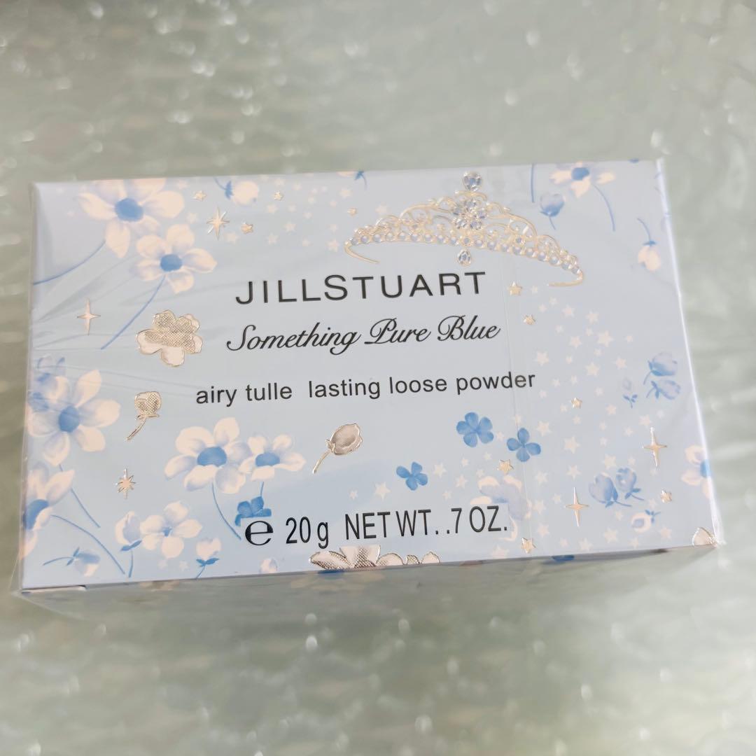 ジルスチュアート サムシングピュアブルー ルースパウダー・リップセット