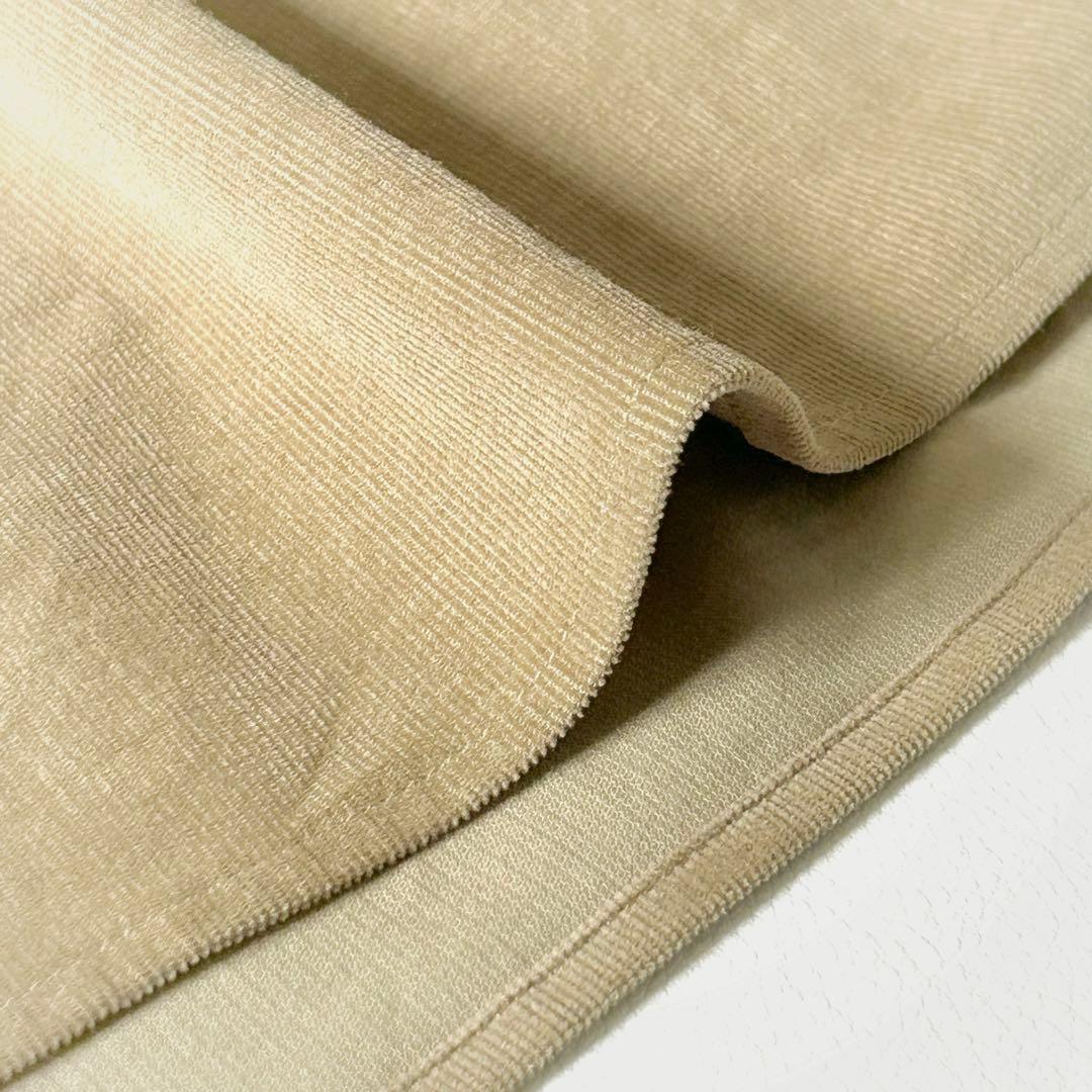 3119y マックスマーラ 大きいサイズ コーデュロイティアードワンピース