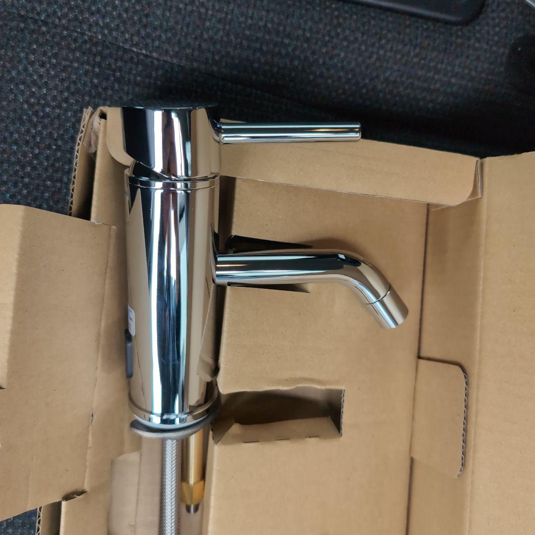 水栓　シングルレバー　混合栓　カクダイ　183−321