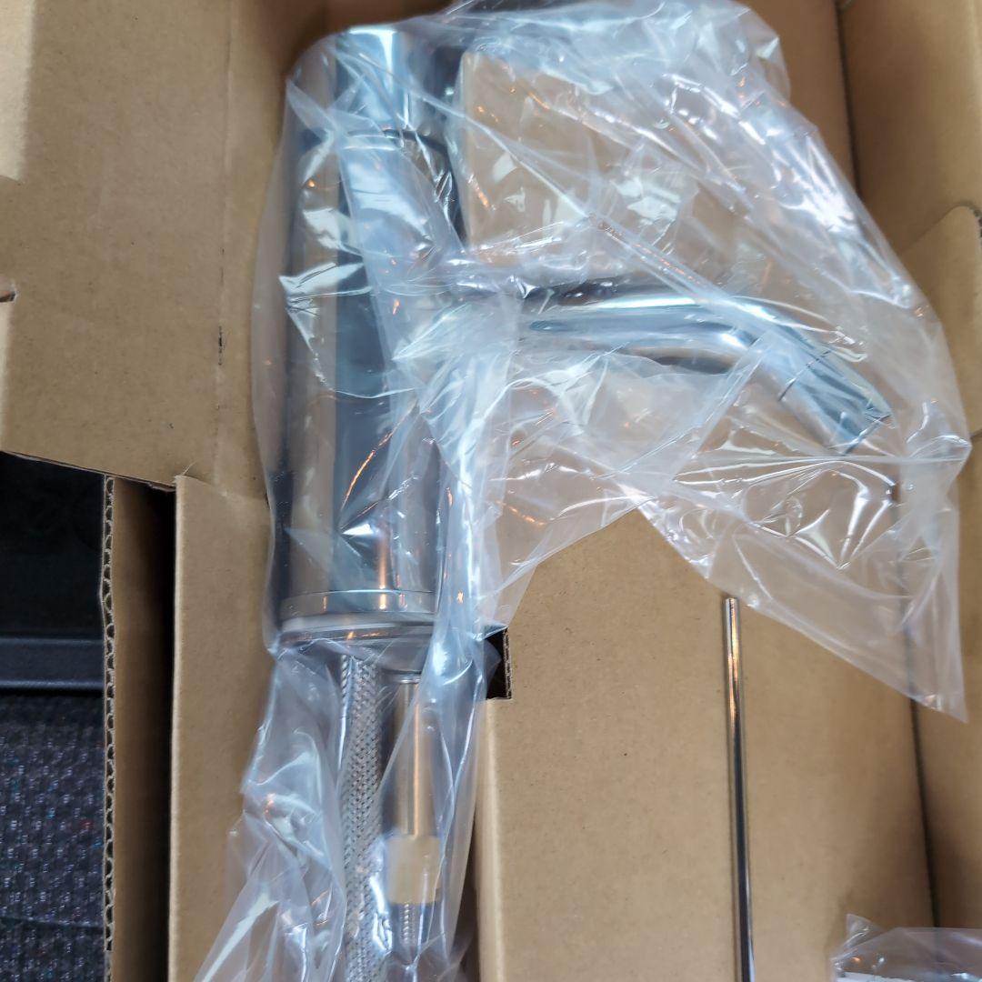 水栓　シングルレバー　混合栓　カクダイ　183−321