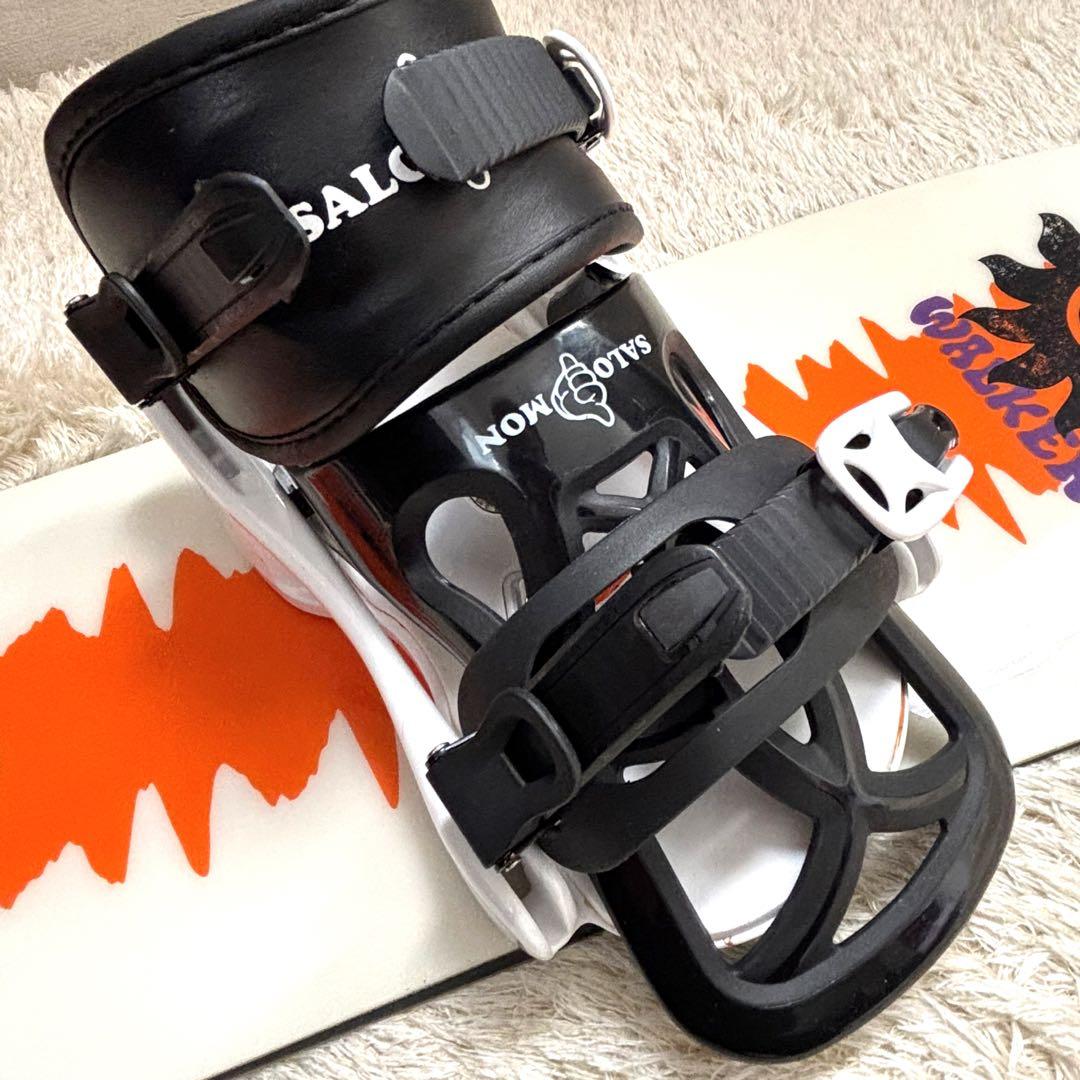 【2点セット】 サロモン SLEEP WALKER スノーボード キッズ 90