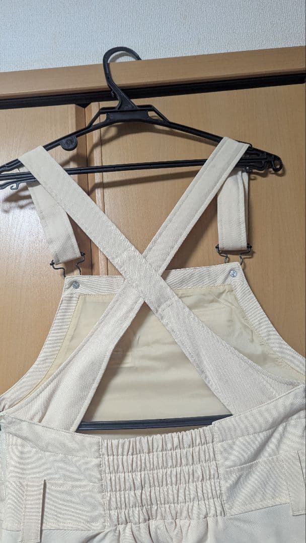 BURTON オーバーオール クリーム色 レディース