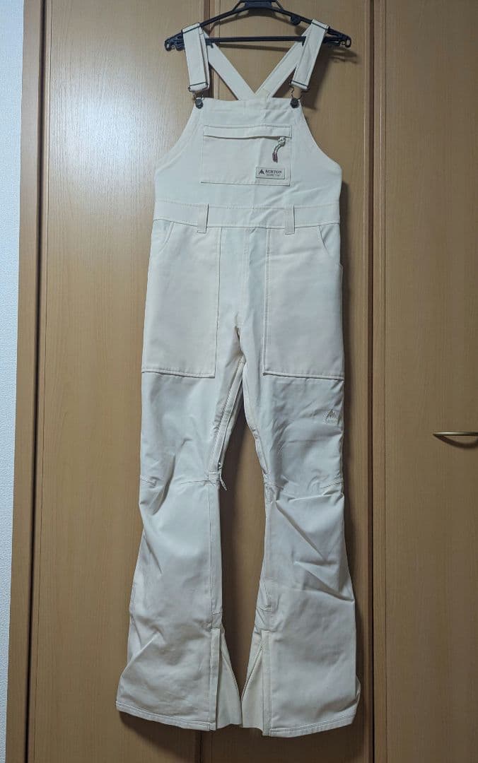 BURTON オーバーオール クリーム色 レディース