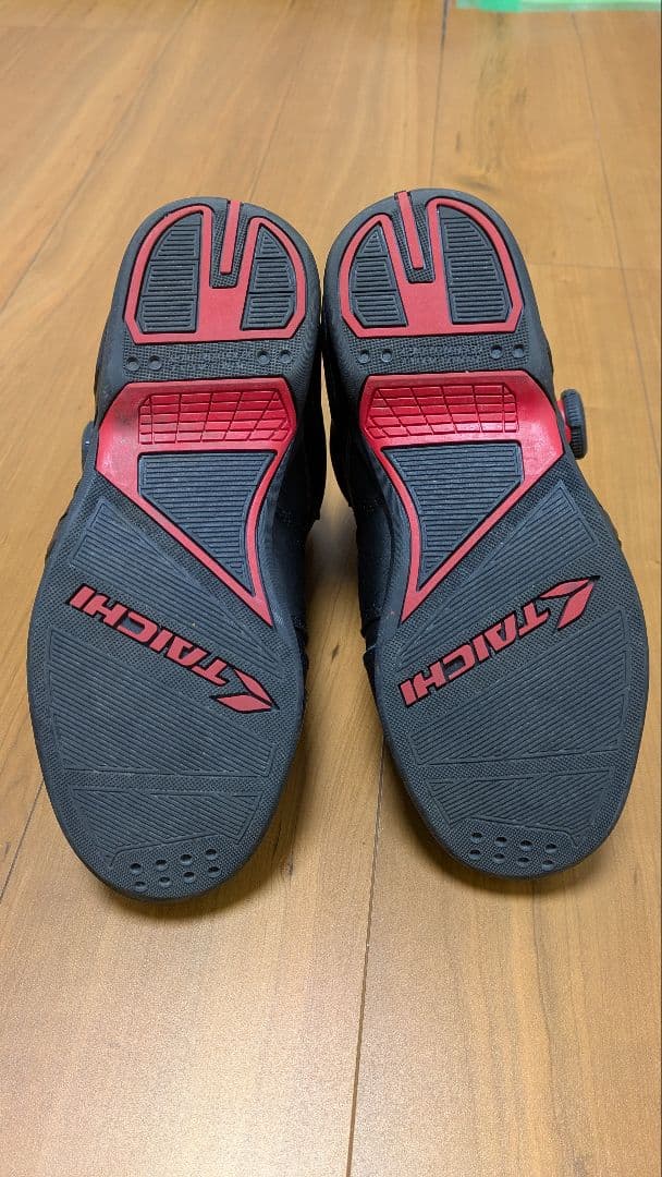 RSタイチdrymaster BOA ライディングシューズブラック/レッド