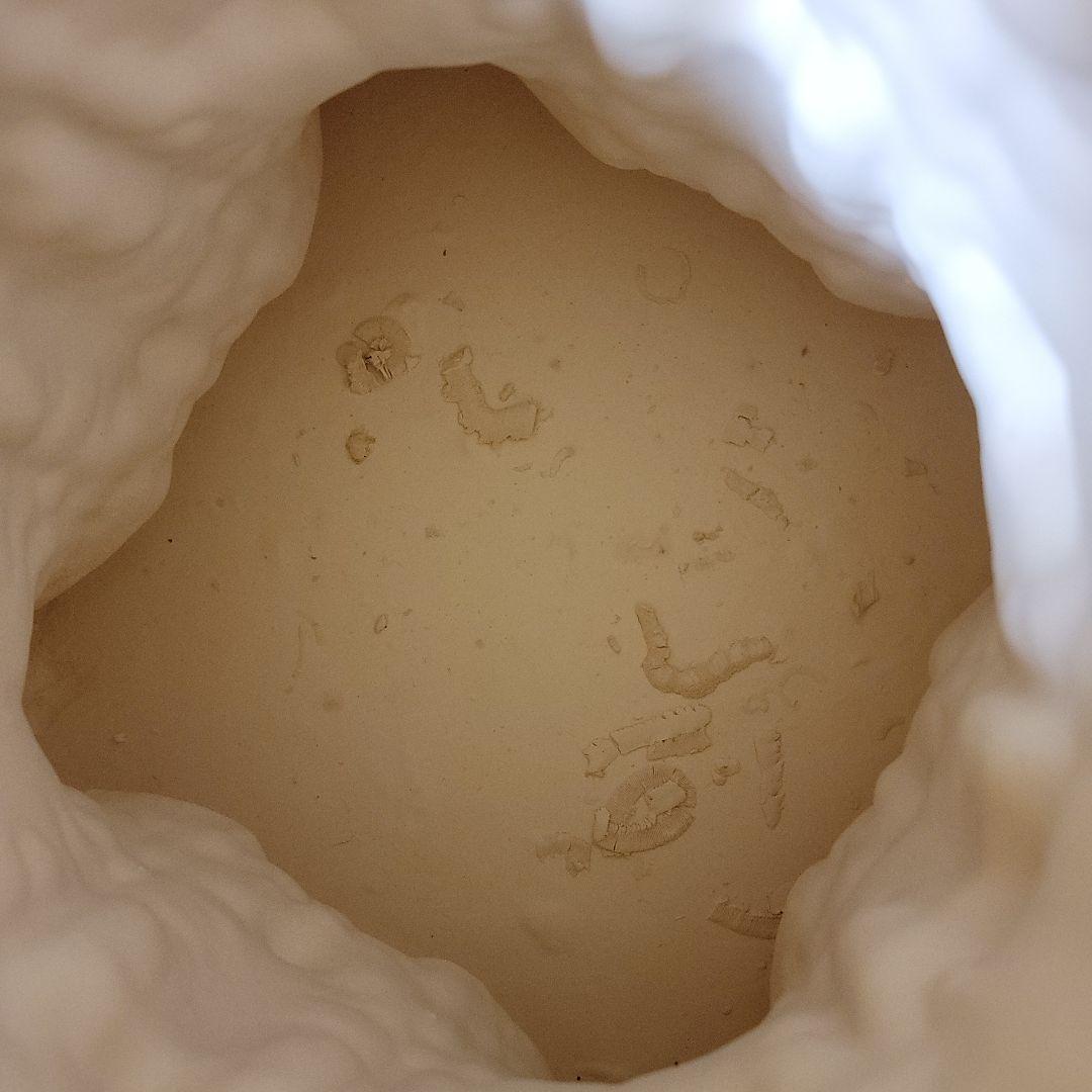 ギリシャ神殿の細工が素敵な花台　コラムスタンド　フラワースタンド　台座